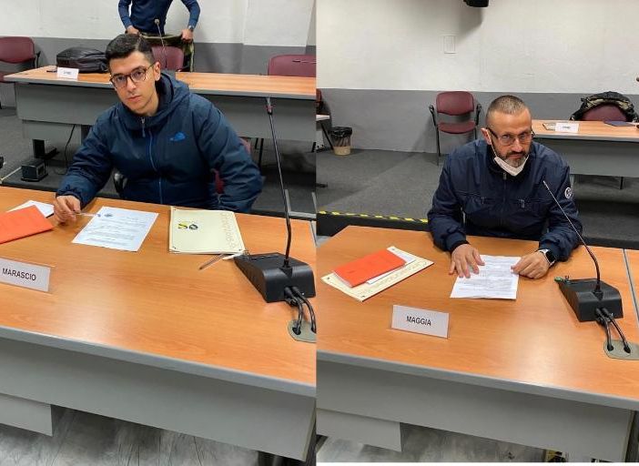In foto i consiglieri FdI Marascio e Maggia