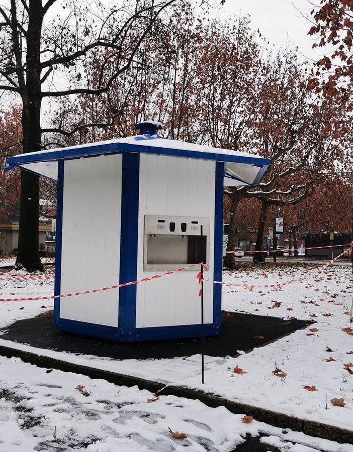 Il punto Smat in piazza Zara