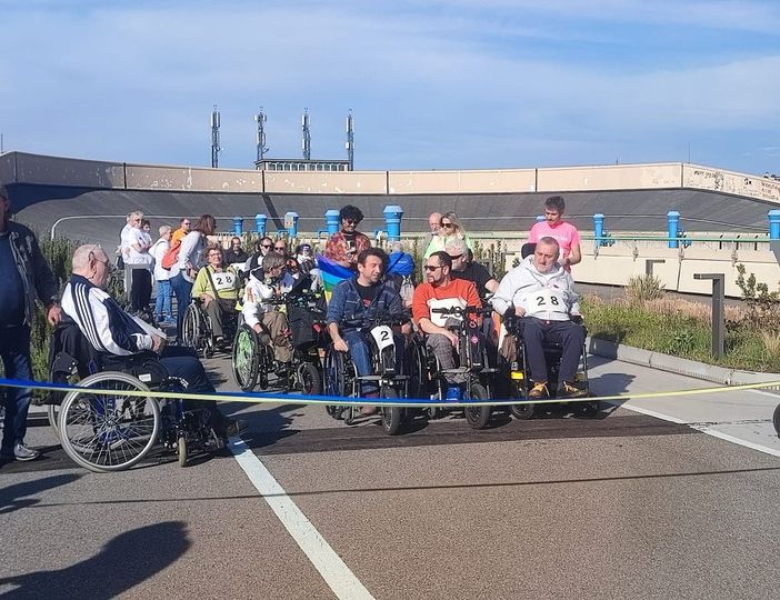 Una immagine di repertorio della Pista 500 del Lingotto