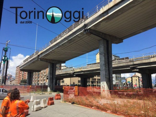 Corso Grosseto, il cavalcavia abbattuto al centro di uno studio sulla durata delle infrastrutture in cemento armato