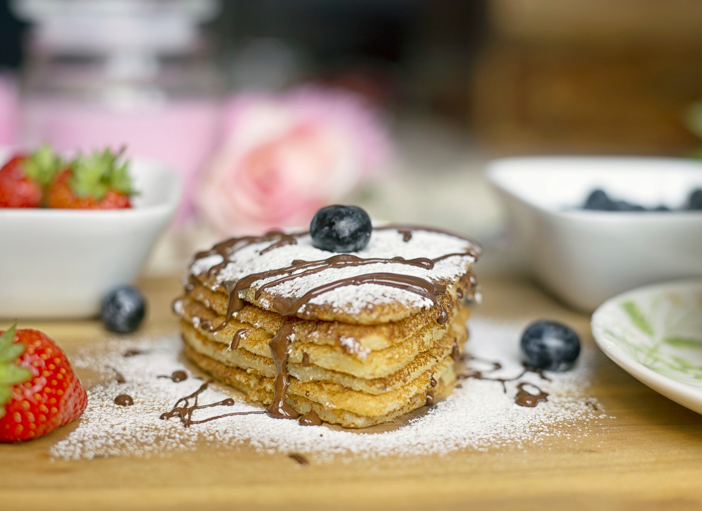 Mercoledì Veg: la proposta di questa settimana è &quot;cuori di pancake ai mirtilli&quot;