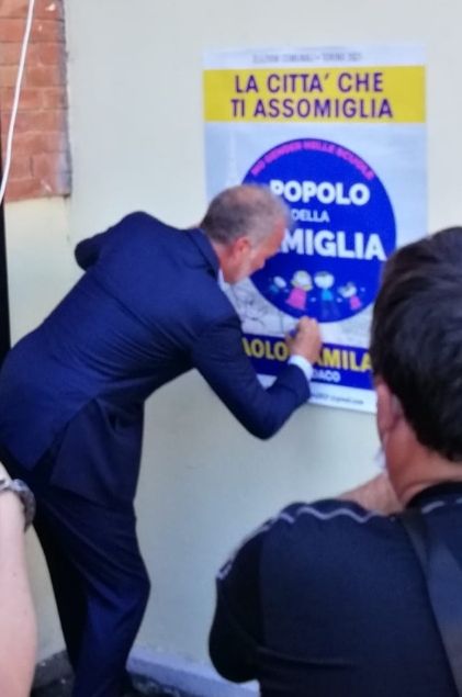 Paolo Damilano e Popolo della Famiglia