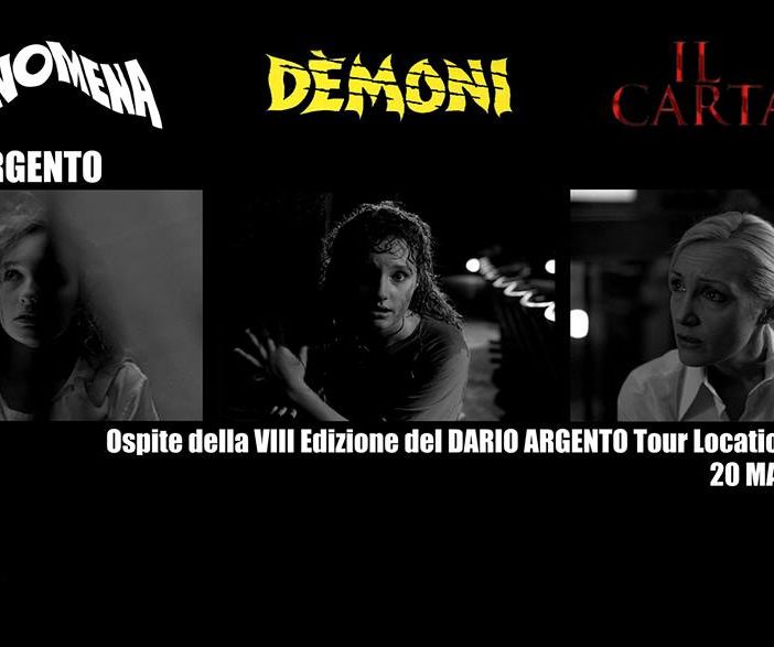 Fiore Argento ospite d'onore dell'VIII Dario Argento Tour Locations Torino