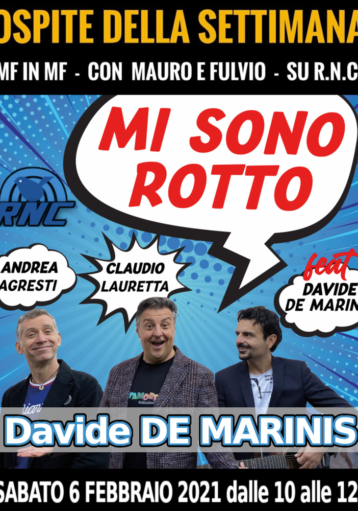 locandina del brano &quot;Mi sono rotto&quot;