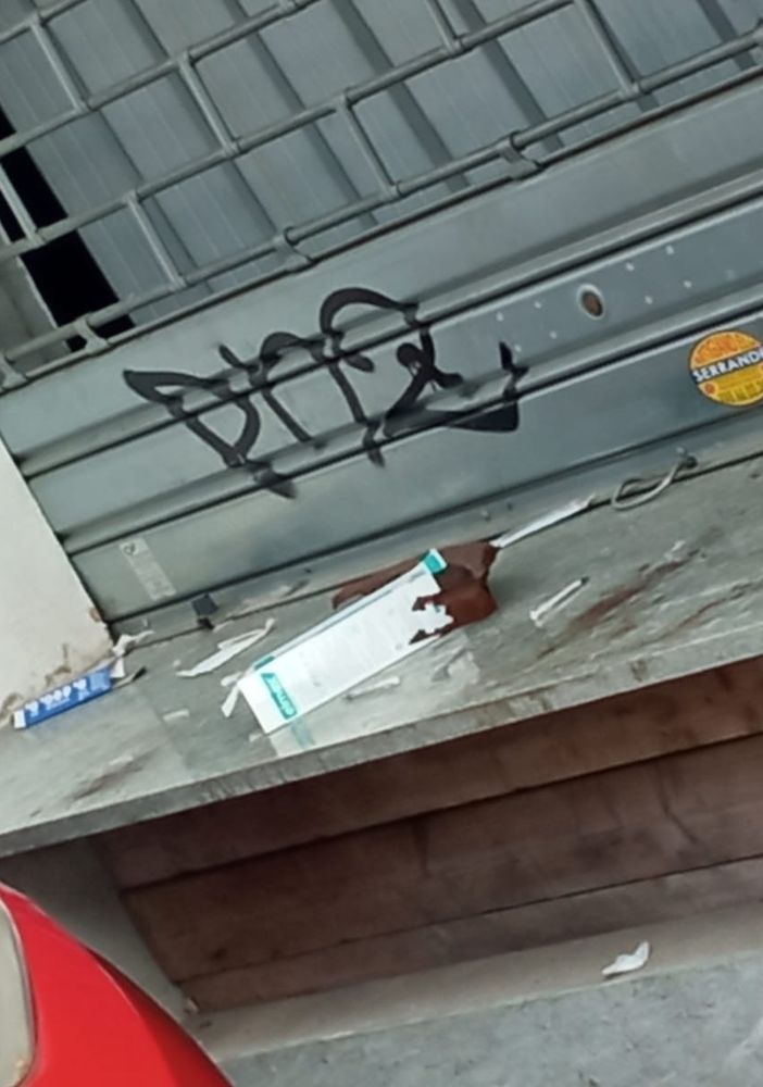 siringhe e degrado nei giardini