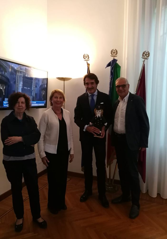 Delegazione piemontese dell'Unicef incontra il Questore Dott. Francesco Messina