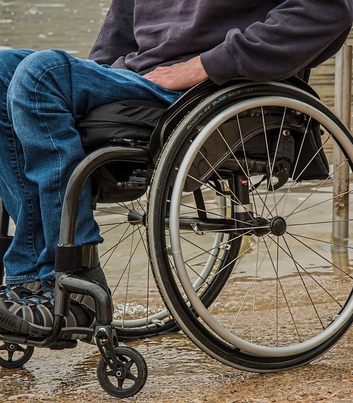 Trasporto disabile in carrozzina