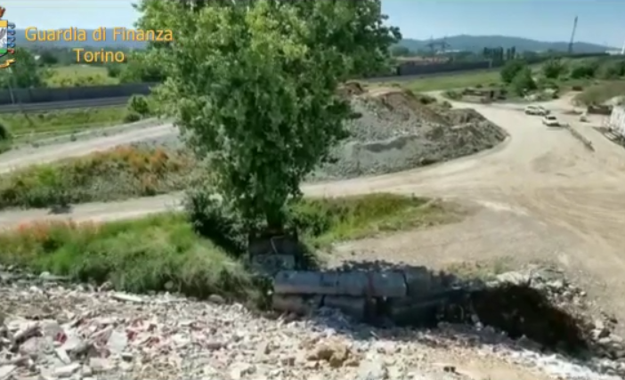 terreno ripreso dall'alto