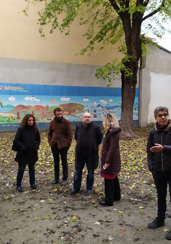 Sperimentazione per il cortile interno della scuola “Lessona” di corso Regio Parco