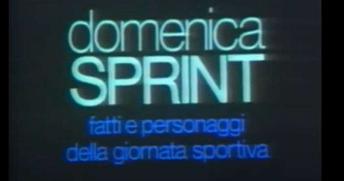 sigla di domenica sprint
