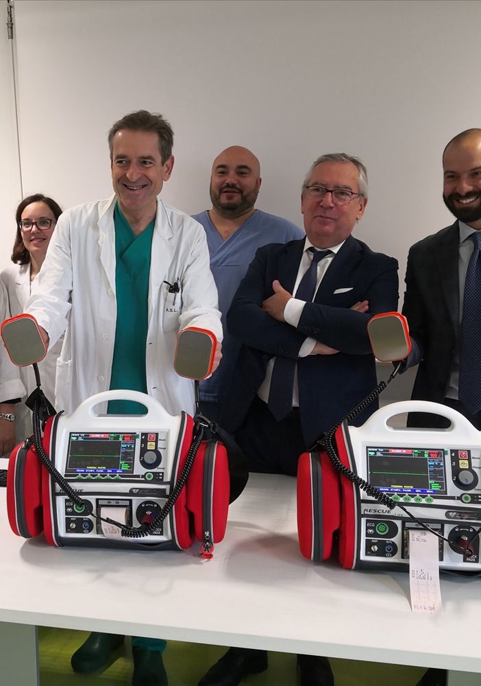 Rivoli, due nuovi defibrillatori per l'ospedale: andranno al pronto soccorso e alla cardiologia