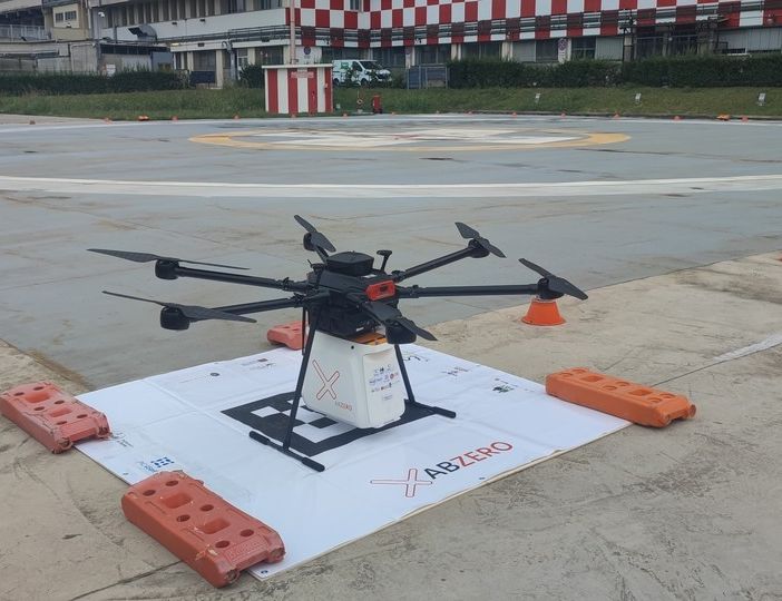 La sanità prende il volo: il drone che trasporta gli organi dal CTO alle Molinette