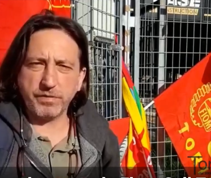Sciopero e presidio fuori dai cancelli della CNH New Holland: &quot;Non si disperda un altro pezzo di patrimonio industriale&quot; [VIDEO]