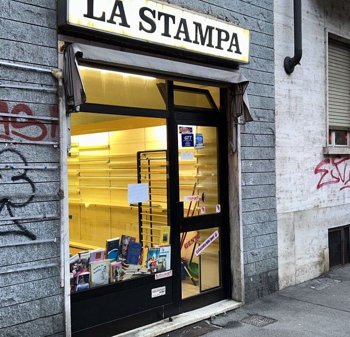 edicola che chiude