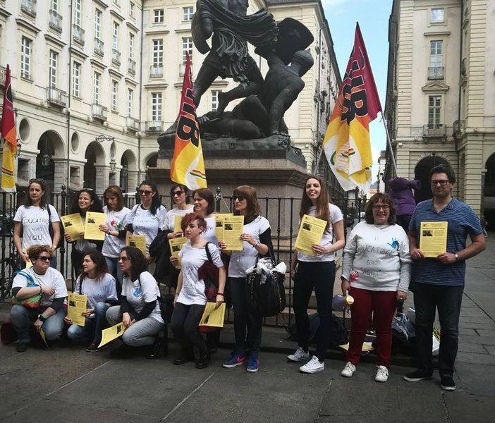 Le educatrici: &quot;Scioperiamo venerdì 10 maggio&quot;