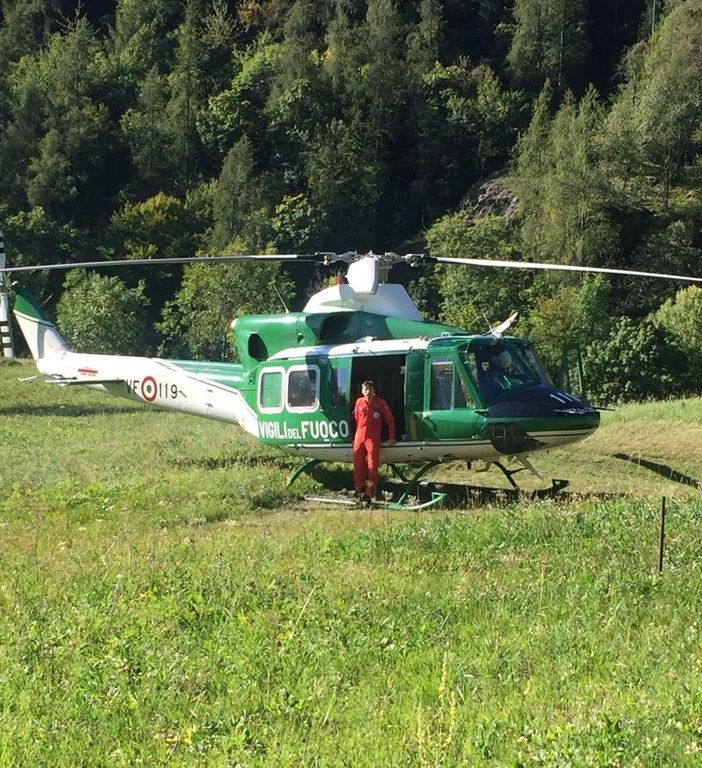 Elicottero Drago Vigili del fuoco