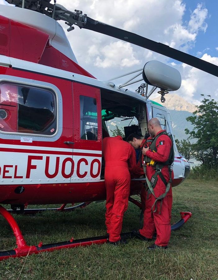 elicottero vigili fuoco