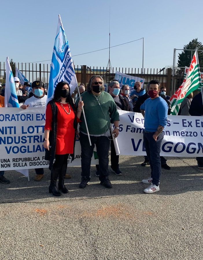 manifestazione di lavoratori