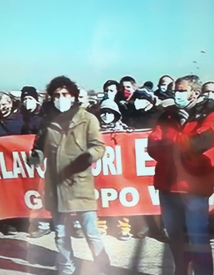 Manifestazione di lavoratori Ex Embraco