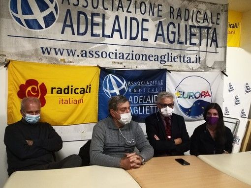 Da sx Igor Boni, Emilio Coveri, Silvio Viale e Patrizia De Grazia