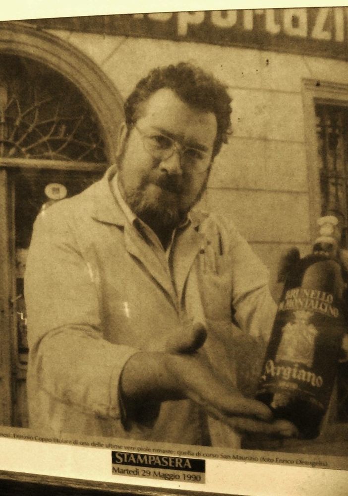 Si spegne Erminio, lo storico proprietario di &quot;Grande Asportazione vini-Erminio&quot;