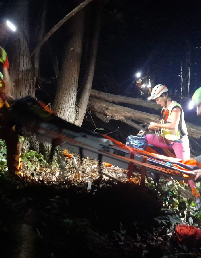 Soccorso Alpino in azione