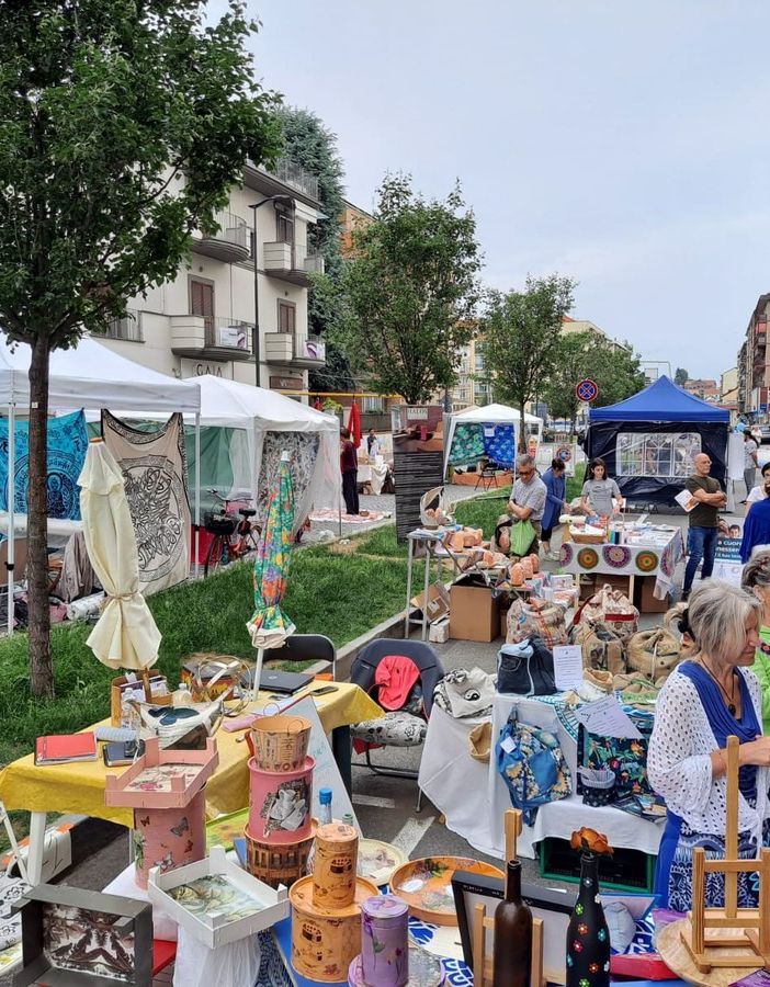 bancarelle in strada