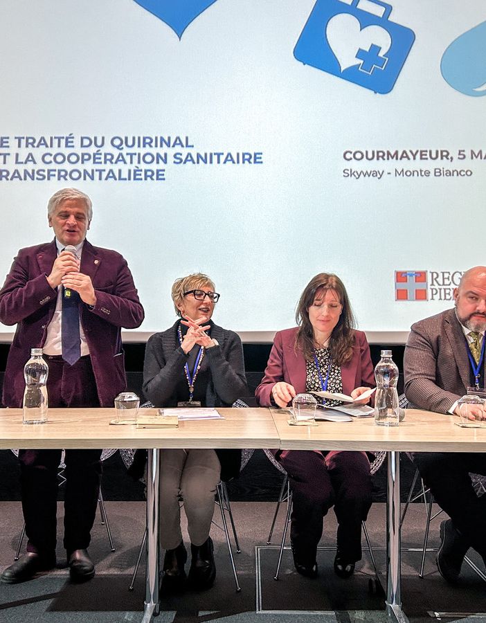 A Courmayeur l'evento “Il trattato del Quirinale e la cooperazione sanitaria transfrontaliera”