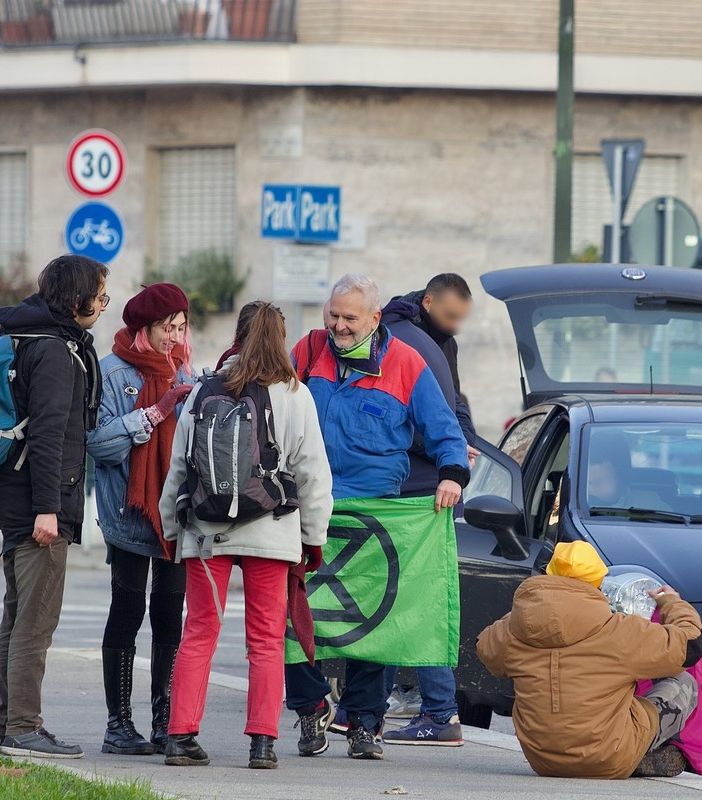 manifestazione ambientalista a Torino