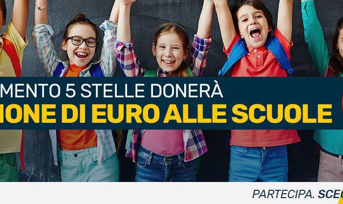 Con il progetto &quot;Facciamo Scuola&quot; 1 milione di euro per le scuole secondarie