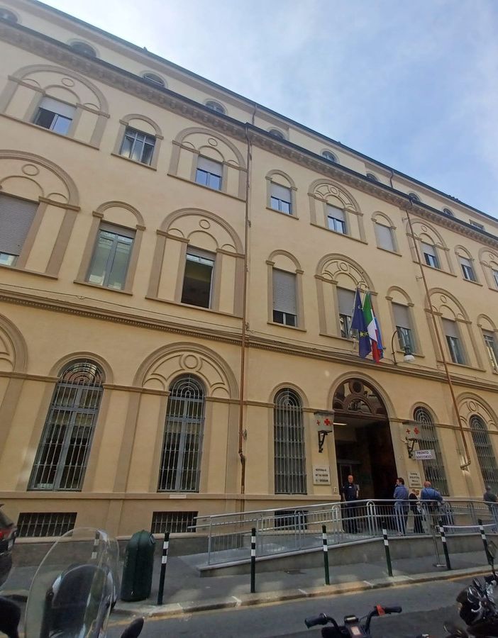 Facciata dell'ospedale Oftalmico