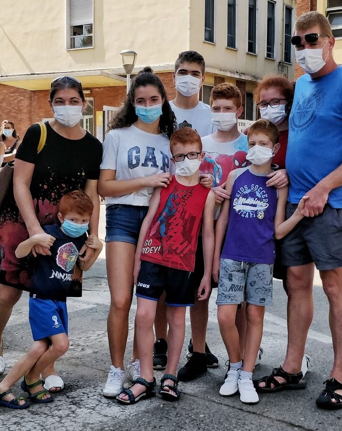 Coronavirus: famiglia record all'Amedeo di Savoia per fare il tampone