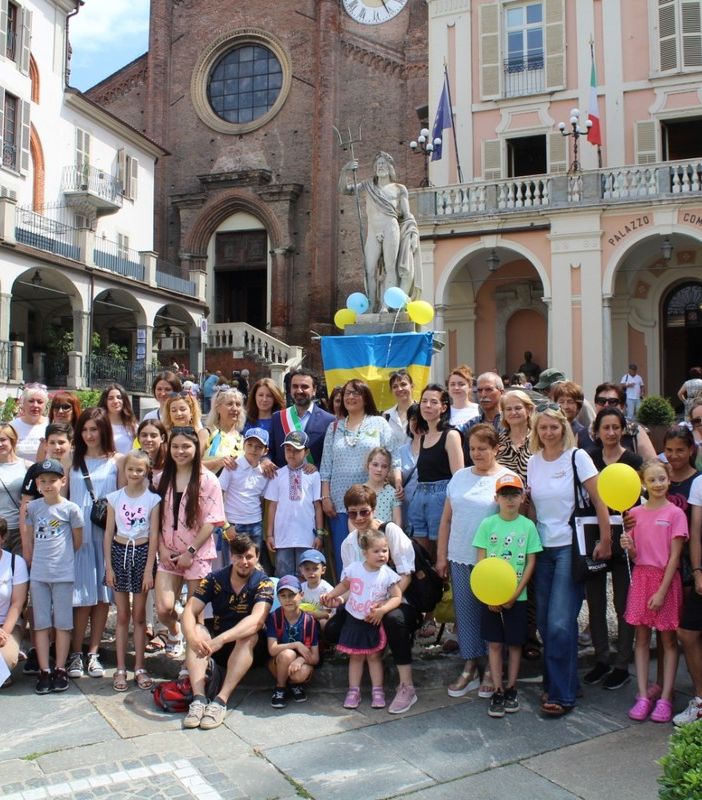 famiglie ucraine ospiti a moncalieri