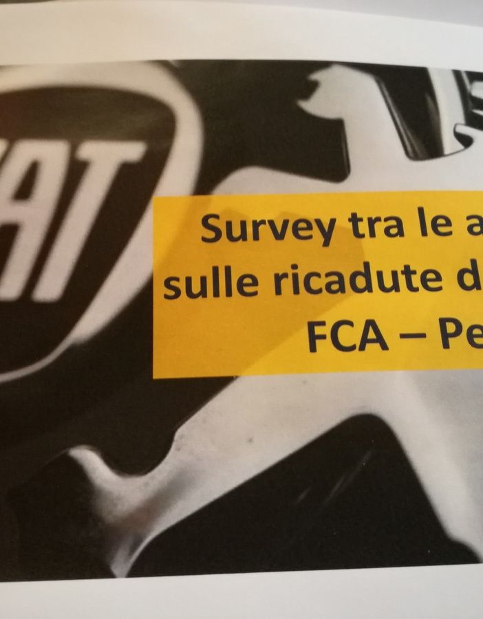 Fusione Fca-Psa, 6 aziende su dieci dell'indotto sono ottimiste, ma si teme per l'occupazione
