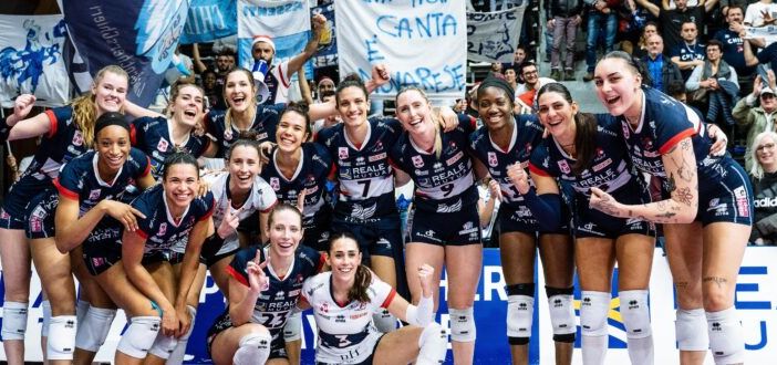 La Reale Mutua Fenera Chieri ’76 vince 3-1 il derby con Cuneo
