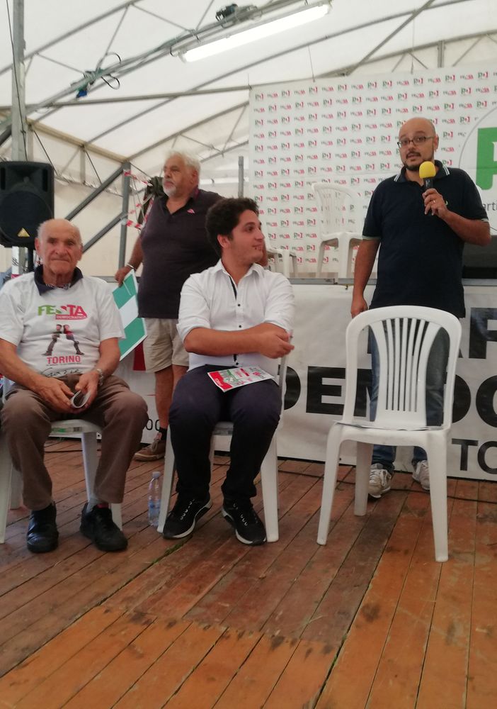 Apre la Festa dell'Unità di Torino, Mimmo Carretta: &quot;Siamo qui perché ha ancora un senso dire e fare cose di sinistra&quot; (FOTO)