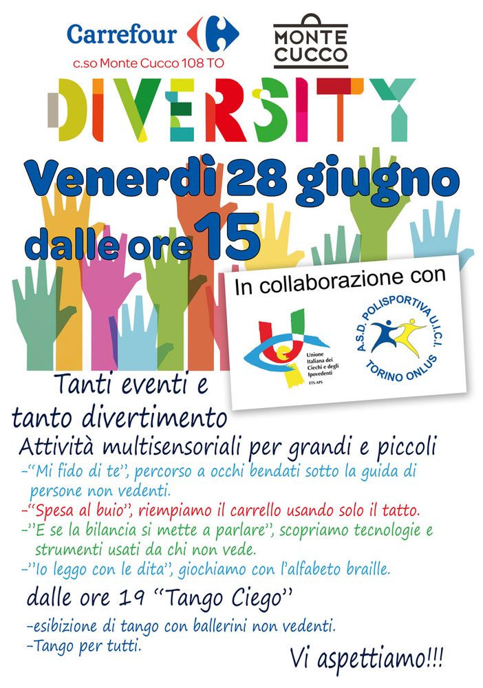 &quot;I miei occhi per la tua spesa&quot;: progetto pilota a supporto delle persone non vedenti e ipovedenti