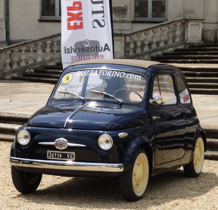 Un evento pubblico per celebrare la nascita della Fiat 500 a Stupinigi