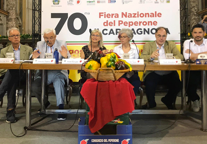 Fiera del Peperone di Carmagnola, presentata la 70esima edizione: cibo, grandi eventi e ospiti illustri [VIDEO]