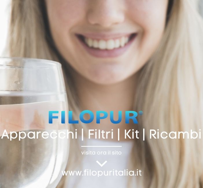 Bere acqua pulita e sicura dal rubinetto di casa? Con Filopur è semplicissimo