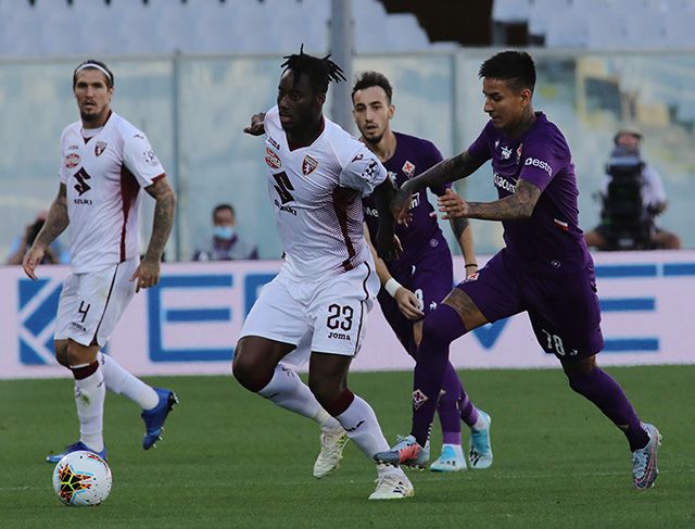 Una immagine della gara tra Fiorentina e Torino giocata lo scorso 19 luglio al Franchi