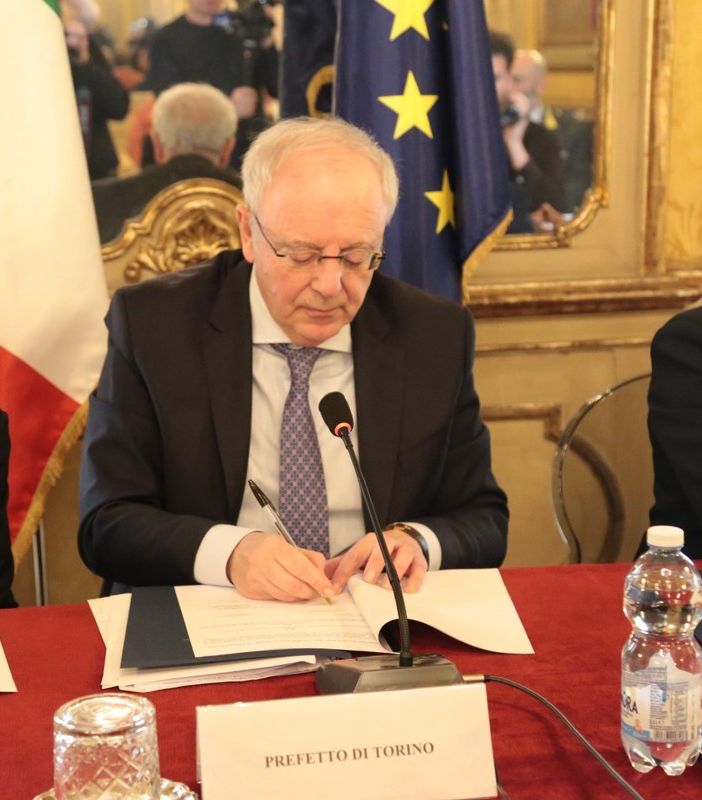 La firma del protocollo