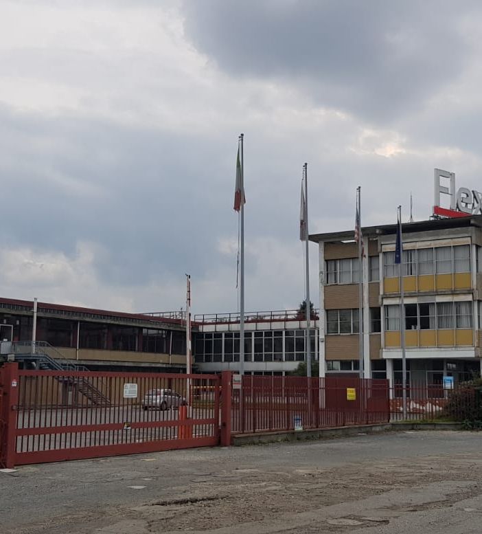 Lo stabilimento Flexider di Torino