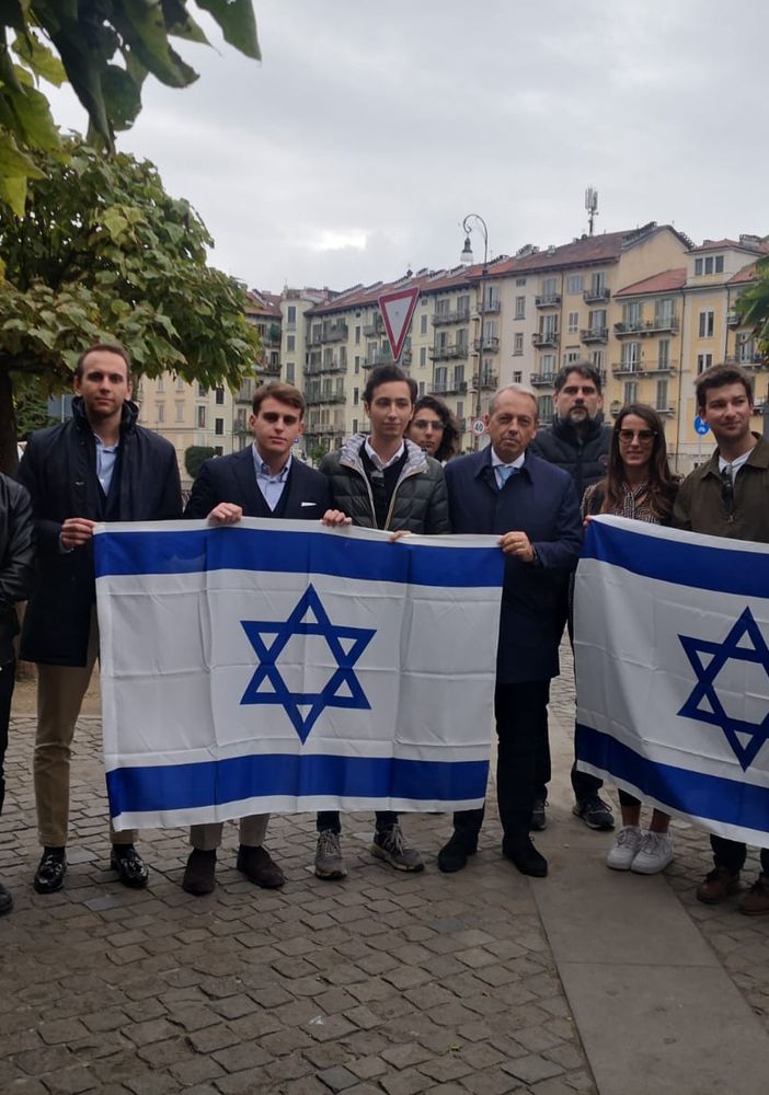 Presidio pro-Israele degli universitari di centrodestra: &quot;Stiamo dalla parte degli aggrediti&quot;
