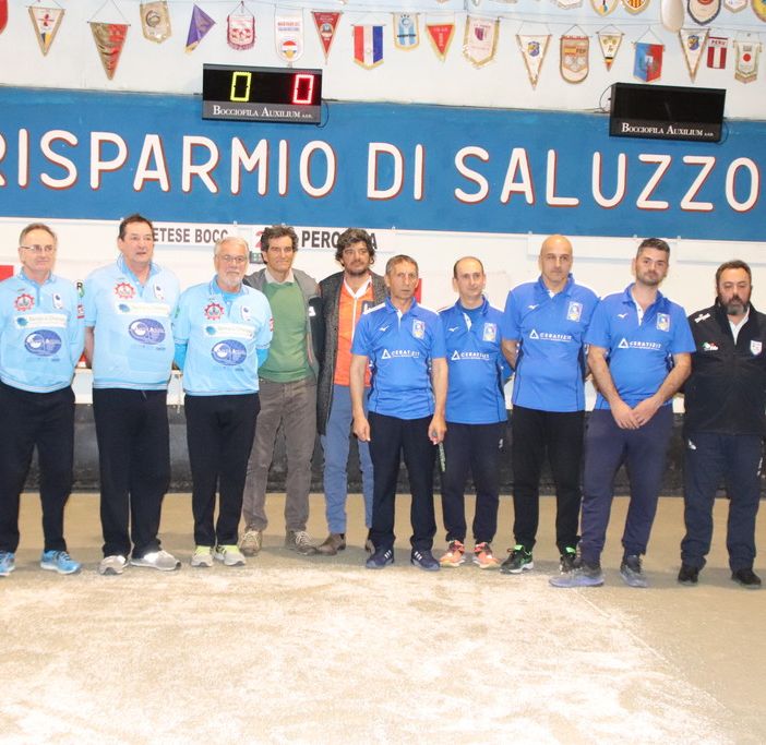 Saluzzo, la quadretta della Perosina Boulenciel vince il “Memorial Pinin De Chiesa” di bocce