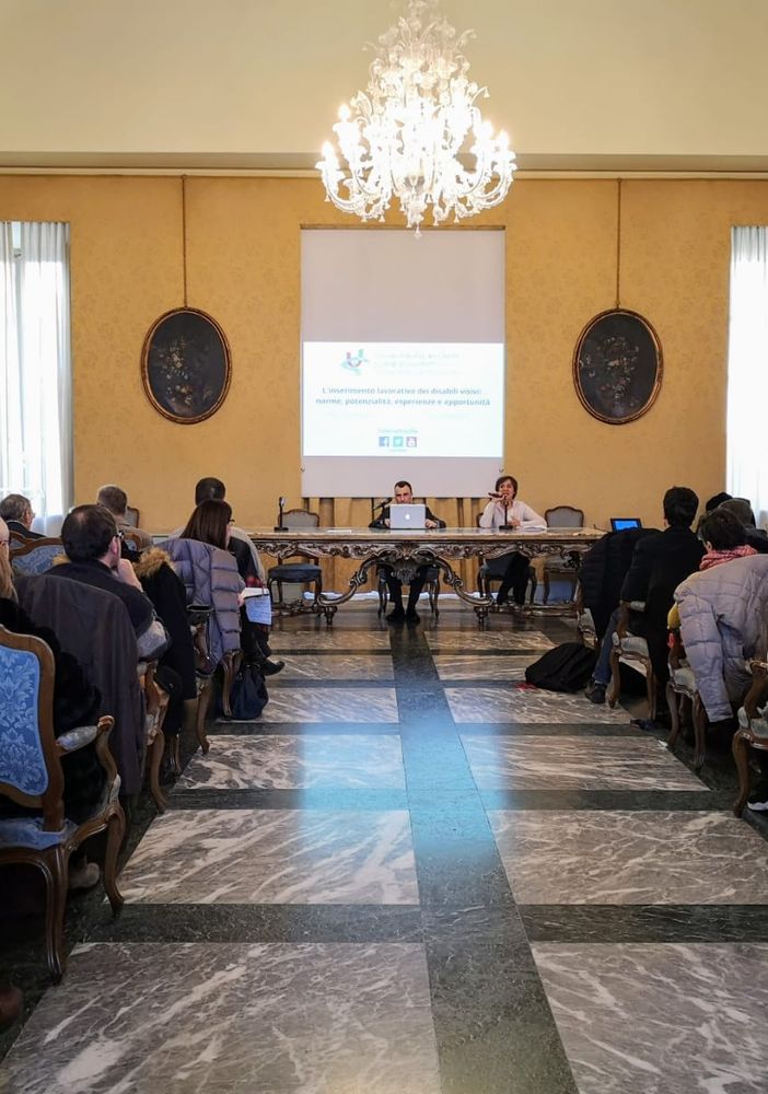 Un successo per il convegno sull'inserimento lavorativo dei disabili visivi