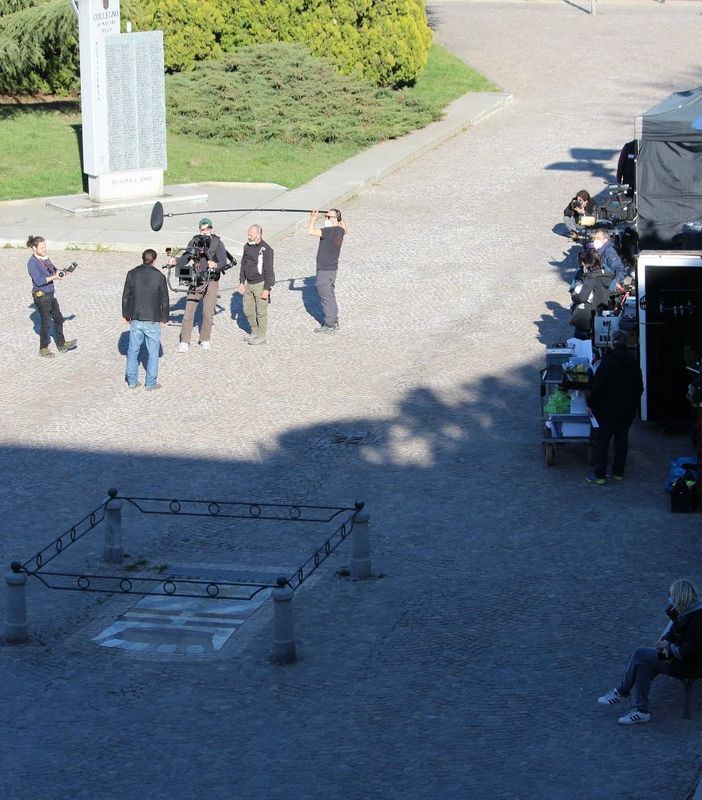 Set cinematografico a Collegno