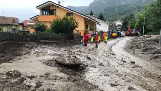 L'assessore regionale Valmaggia a Bussoleno per presentare lo stato di avanzamento dei lavori dopo la frana del giugno 2018