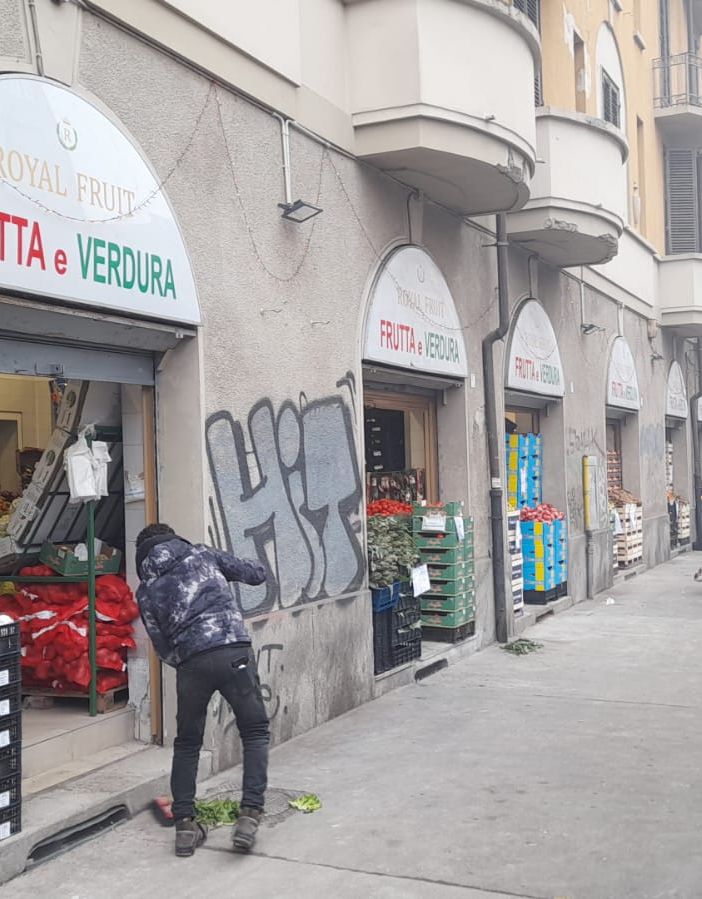 negozio di frutta e verdura