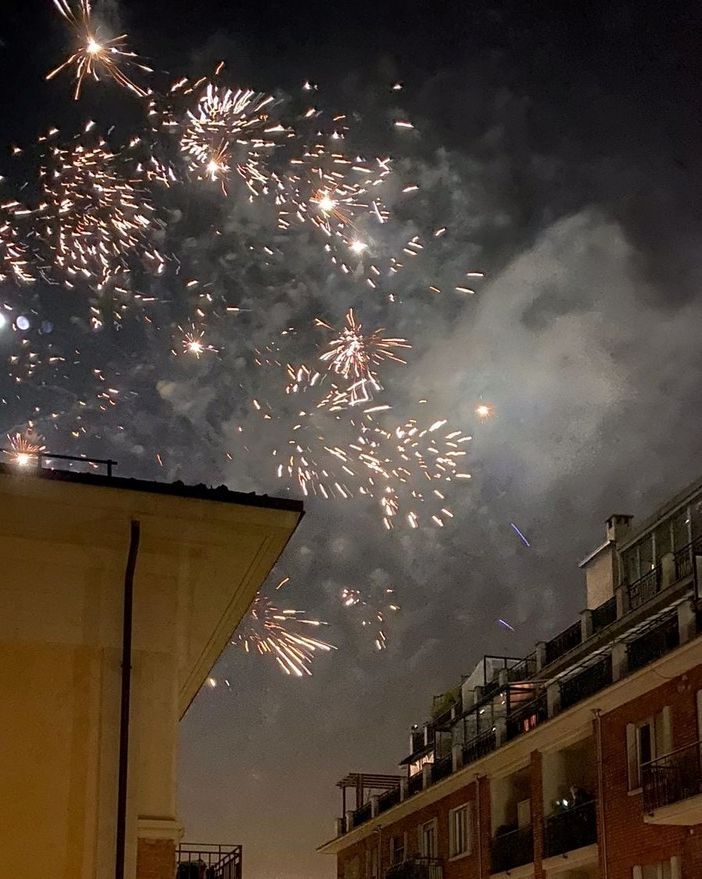 i fuochi d'artificio in zona Vanchiglia: residenti esasperati